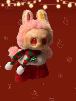 Girl Labubu Christmas Attire