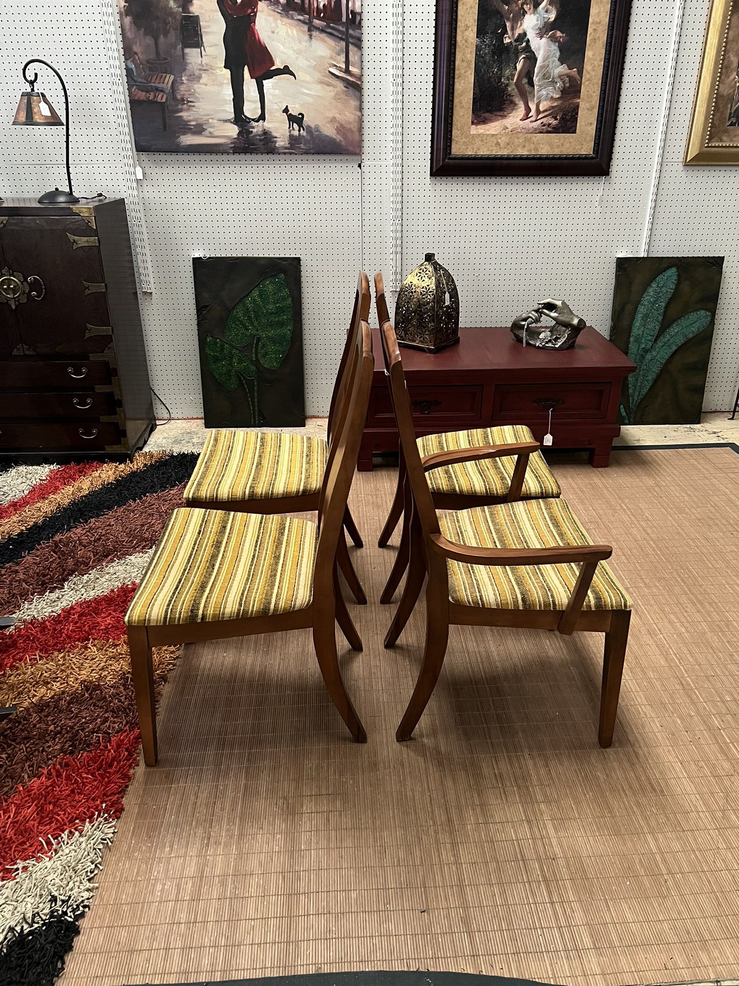 Mid Century Wooden Chairs