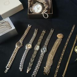 Gold Tone Jewelry Lot