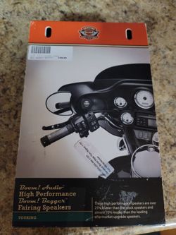2 sets brand New Harley Davidson Speakers $75 per set. Pickup In Oakdale