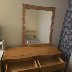 Dresser With Mirror And Nightstand