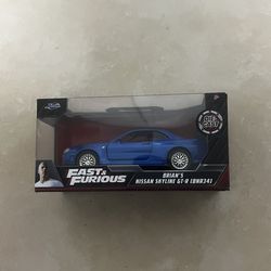 Jada Fast & Furious 1/32 Brian’s Skyline GT-R R34