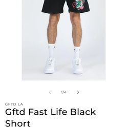 Gftd Fast Life Black Short
