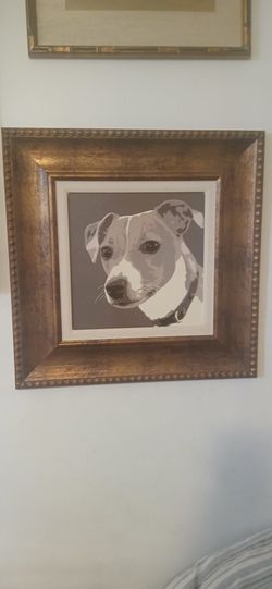 Modern Terrier Art  Large" Statement Piece"