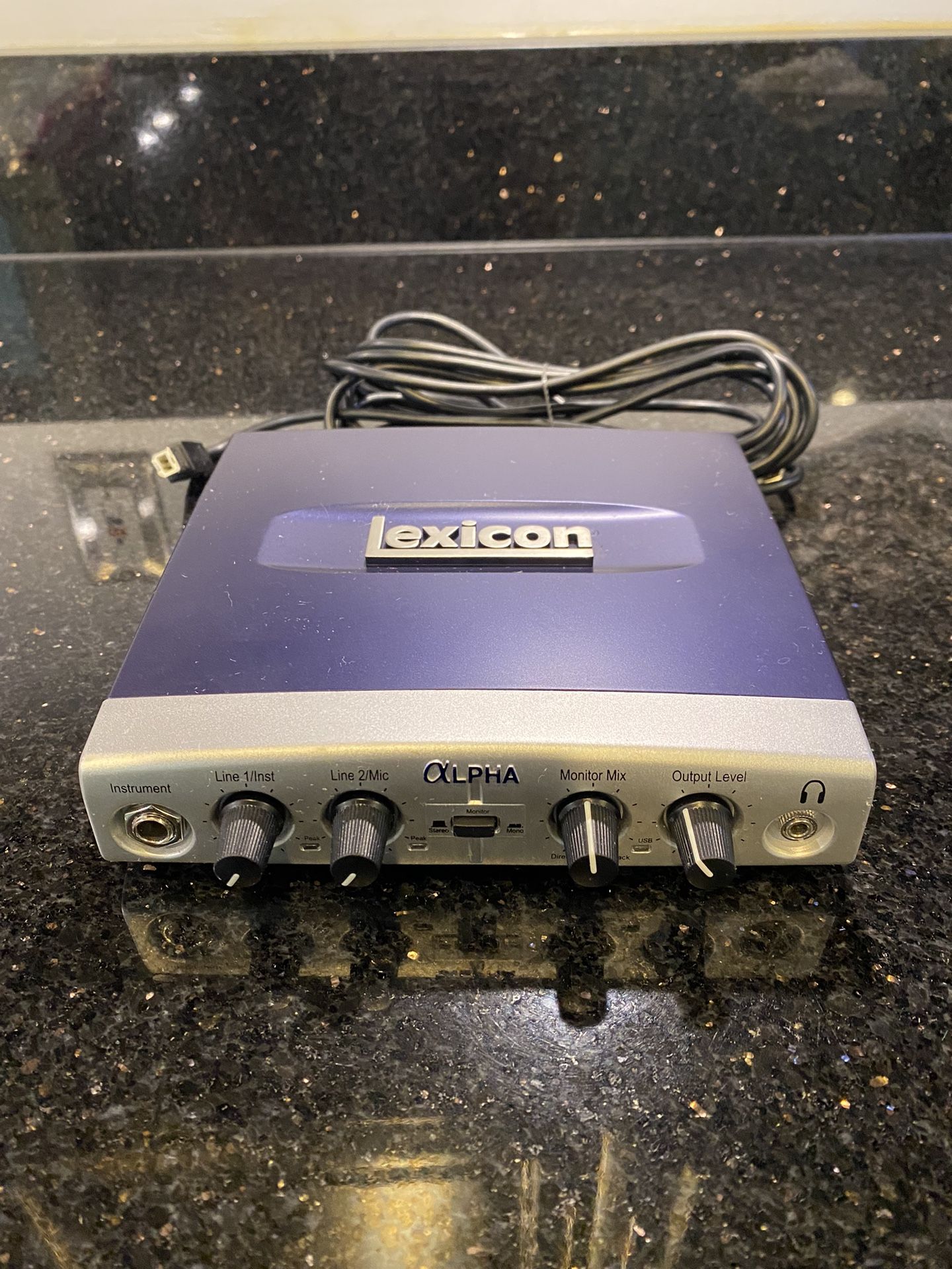 Lexicon Alpha LEXALPHAV Desktop Recording Studio Replacement Unit (no software)
