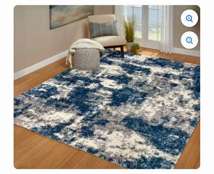Lenox Shag Rug in Garda Blue