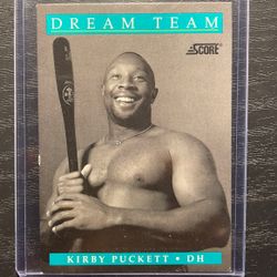 1991 Score Dream Team Kirby Puckett Baseball Card #11