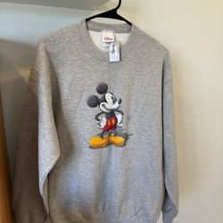 Brand New Disney Mickey Mouse Vintage Portrait Sweatshirt 