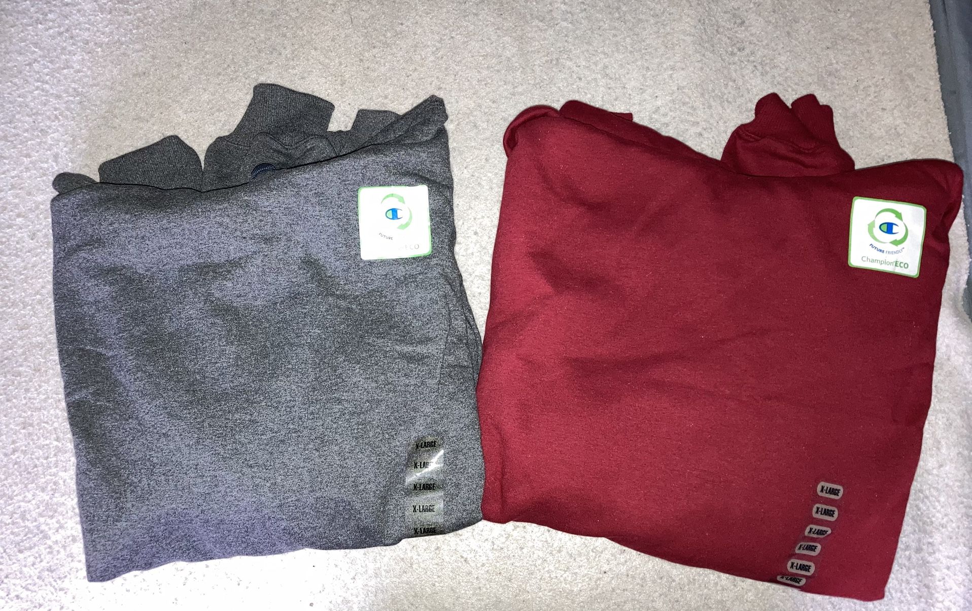Men’s XL Champion Fleece Hoodies