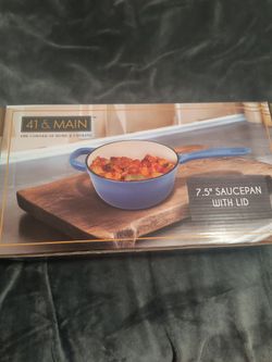 7.5" saucepan with lid