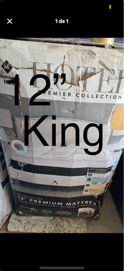 12” King Gel Memory Foam M