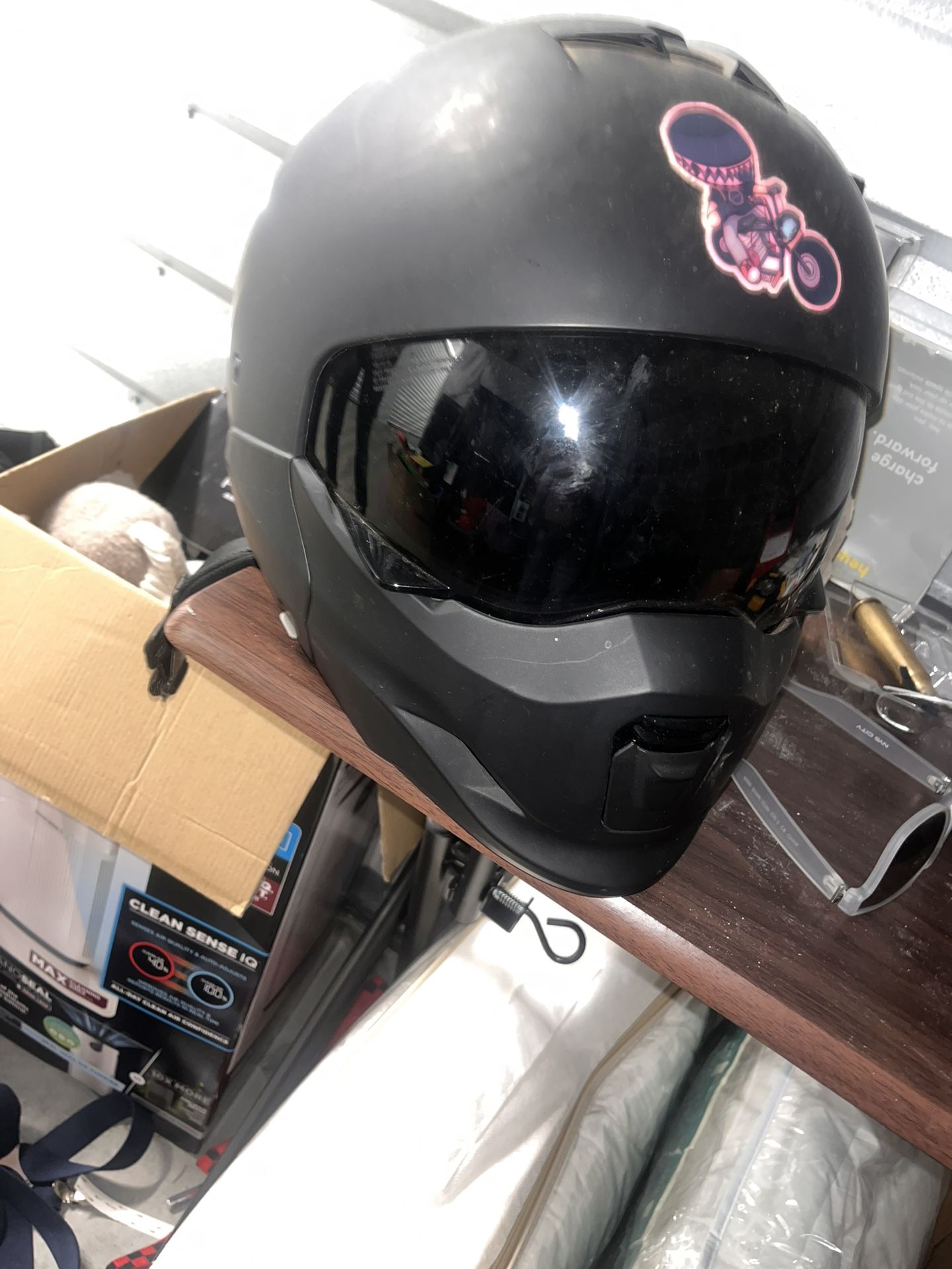 Riding Helmet Plus Full Dual Surround Sound Bluetooth Headset