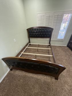 Bed Frame - original Oak Real Wood