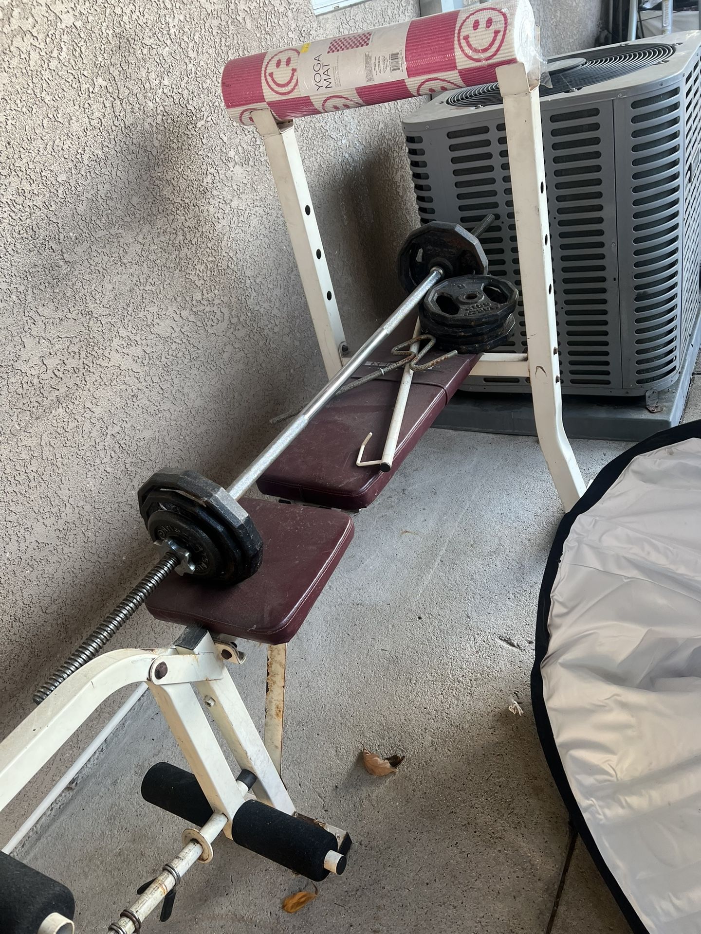 Bench And Weights