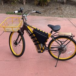 E-bike Curry Technology Izip  Electric Bike With Front Basket