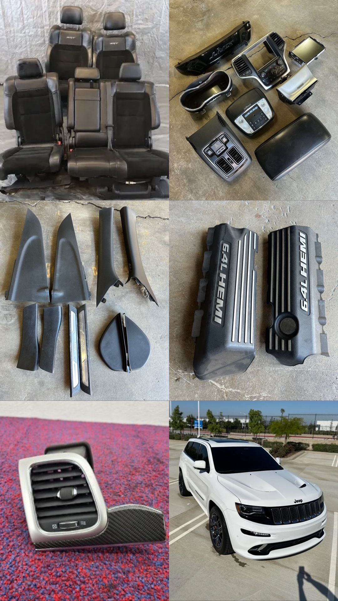 Jeep Grand Cherokee Srt parts