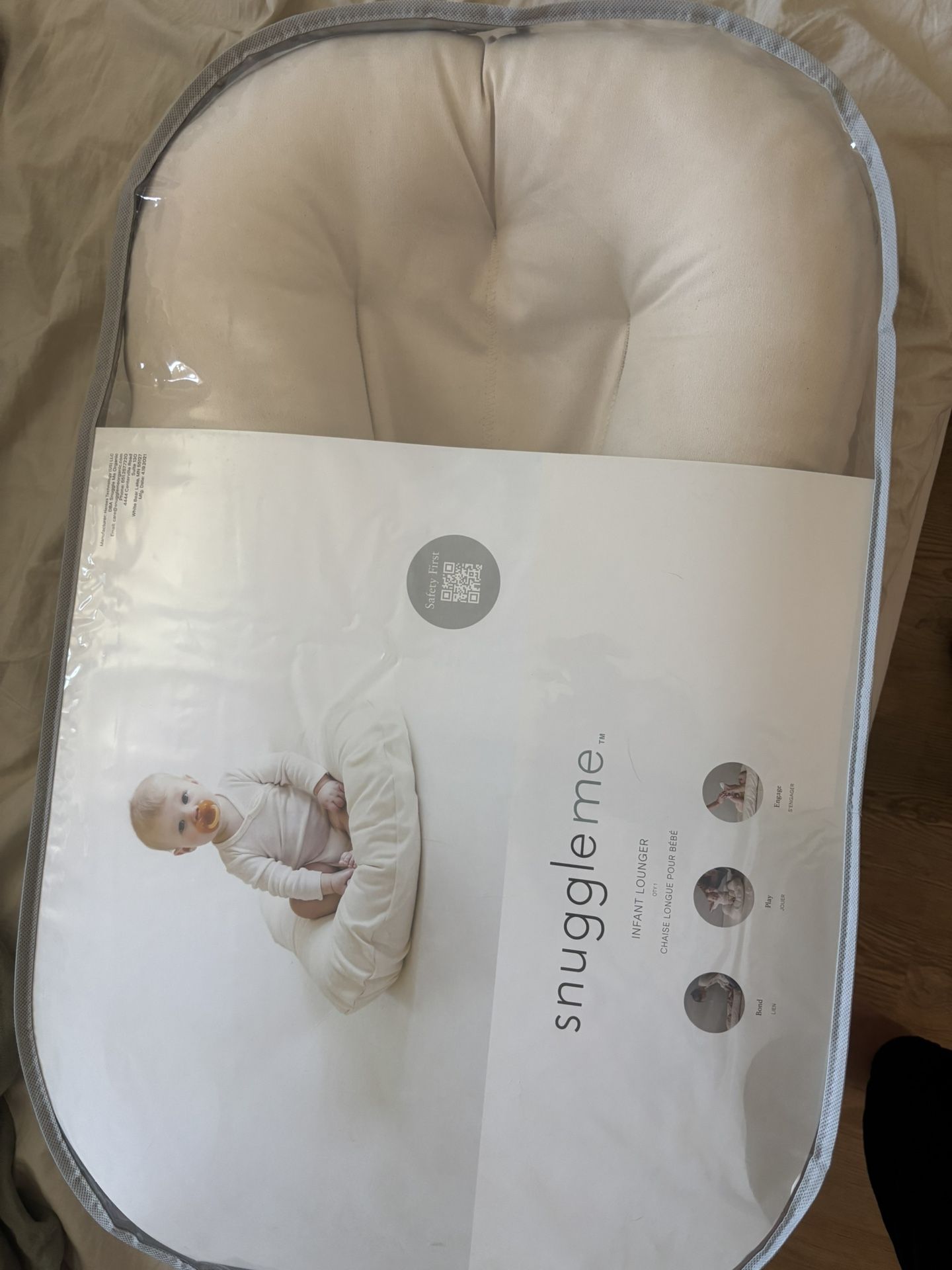Snuggle Me infant lounger