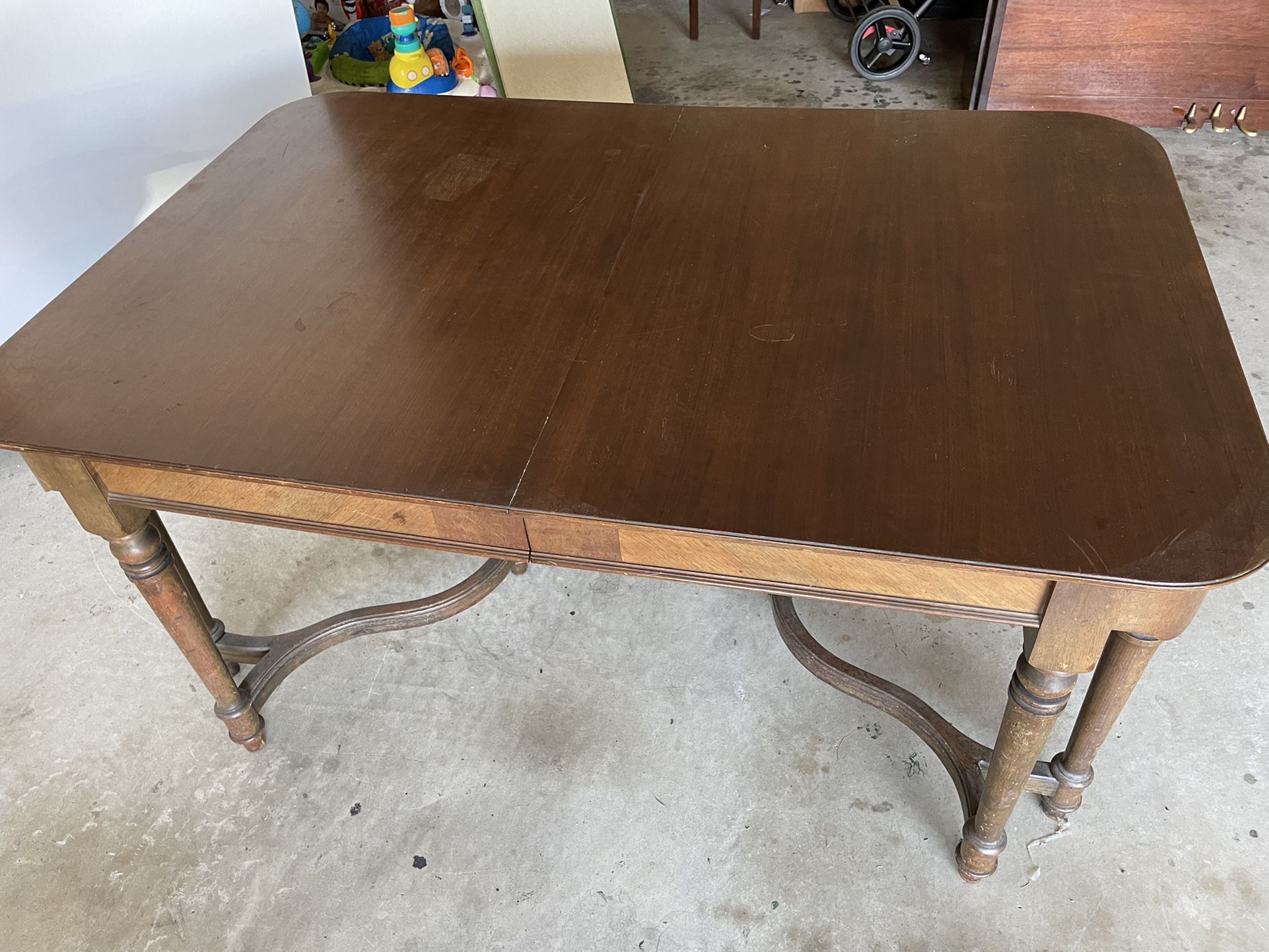 FREE Not Gone Hold It, Will Help Load It...Solid antique Wood Table 