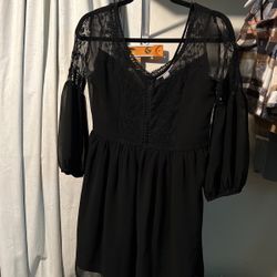 Black Lace Dress