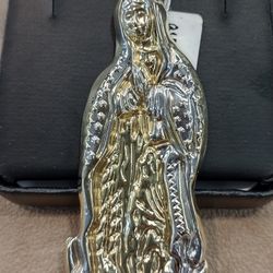 10k Gold Charm Virgin Mary (Guadalupe)