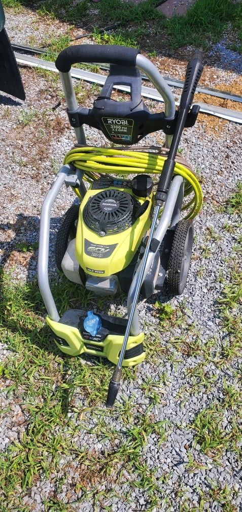 Pressure washer.
