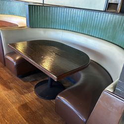 Dining Bench And Tables 