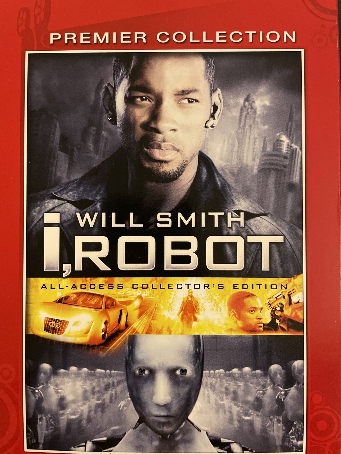 I, ROBOT All-Access Collector’s Edition (DVD-2004) Will Smith!