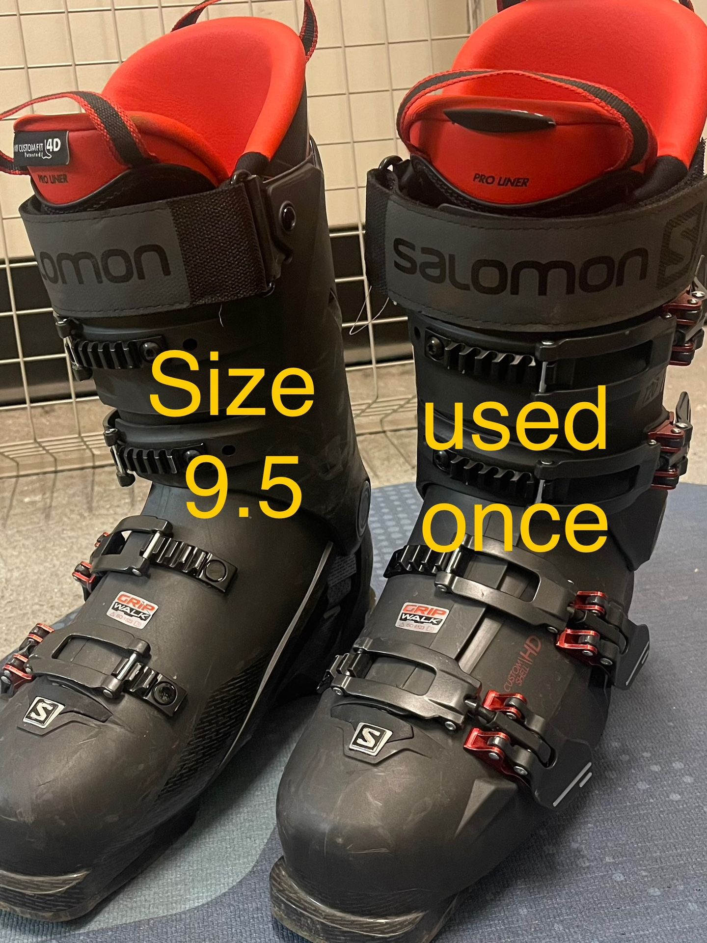 Salomon SPro HD 120 Size 9.5 26/26.5 Used Once