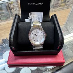 Ferragamo Men’s Luxury Watch – Stainless Steel – New