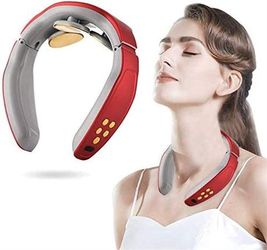 FUSHITON Neck Massager, Smart Neck Massager, Electric Pulse Neck Massager, Elect