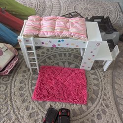 Doll Bed With Rug