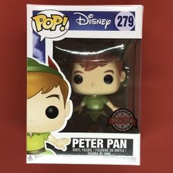 Funko POP Flying Peter Pan SE Exclusive Disney Vinyl Figure #279