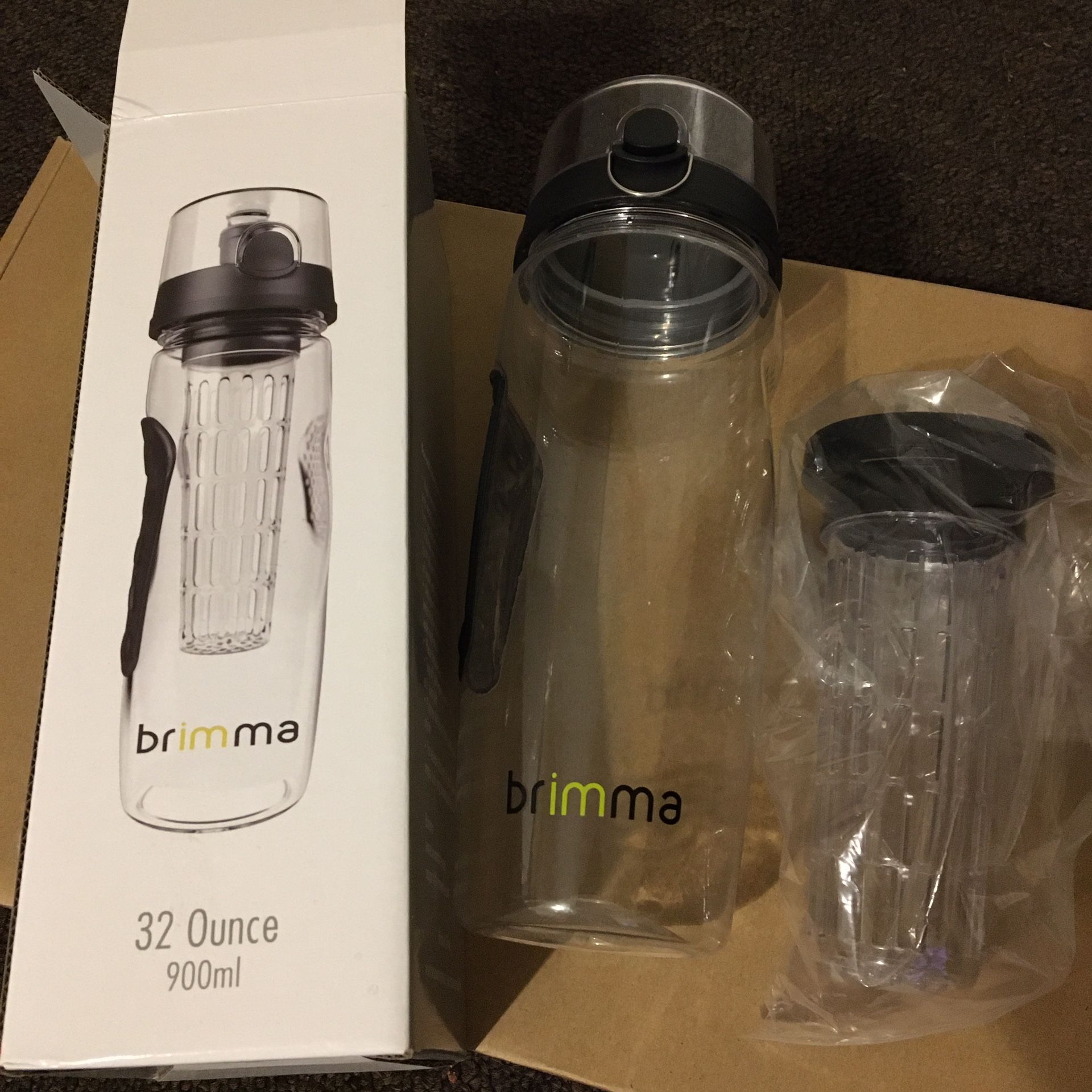 Brimma infuser water bottle