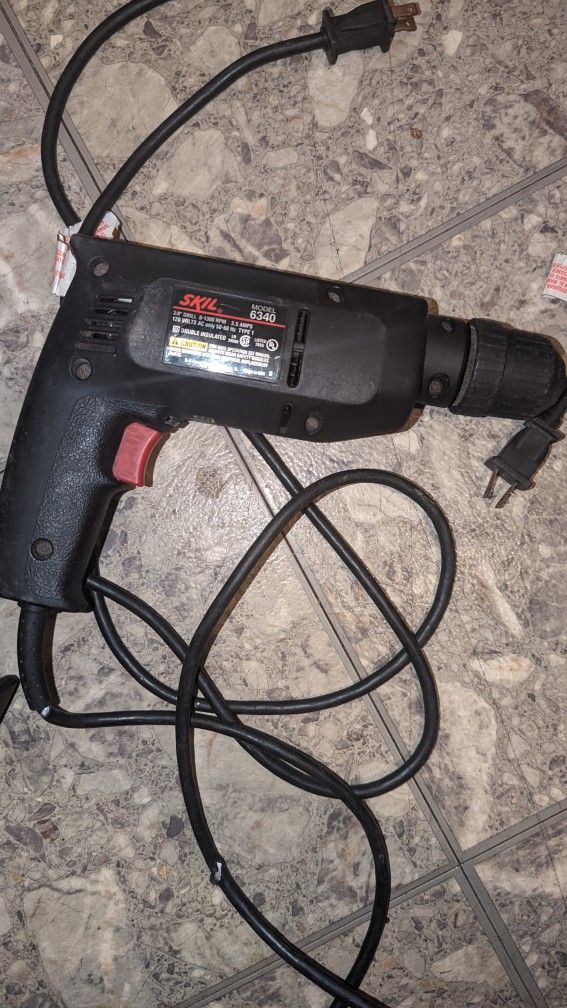 Set Of Two 3/8" Skilz Drills