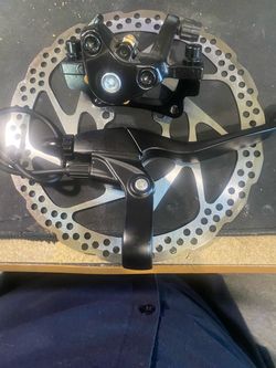New rear mechanical disc brake set 160mm