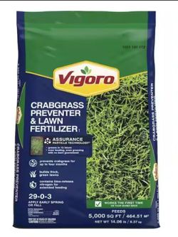 Vigoro Crabgrass Preventer And Lawn Fertalizer