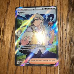 Arven trainer pokémon card
