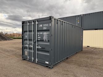 20 FOOT NEW 1-TRIP CONTAINER STD SHED,STORAGE,SHIPPING,CONEX