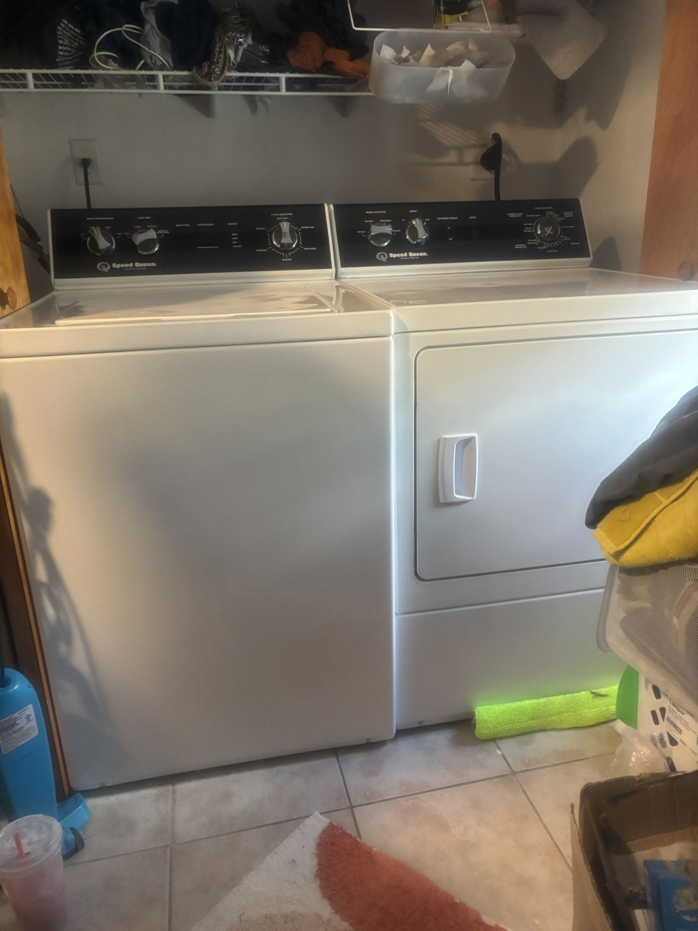 POWERFUL Speed Queen Washer & IDryer, Excellent Condition- Save $150 when bought together!