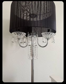Chandelier Floor Lamp Set