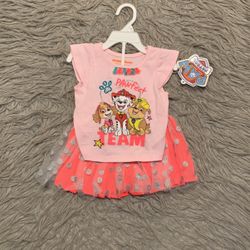 NWT Paw Patrol Outfit Size 2t