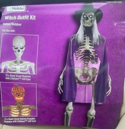 Witch outfits  Kit for 12 ft giant sized skeleton