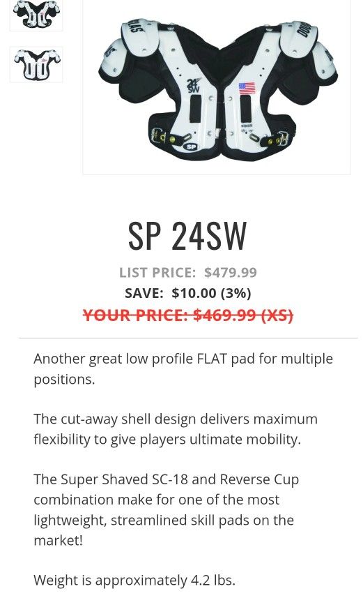 New! Douglas Sholder Pads