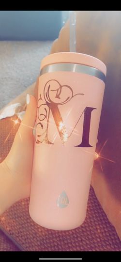 Customized letter cups