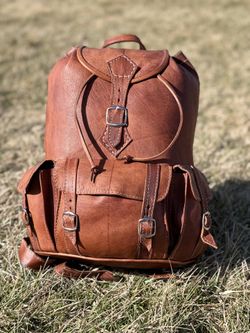 Leather Backpack