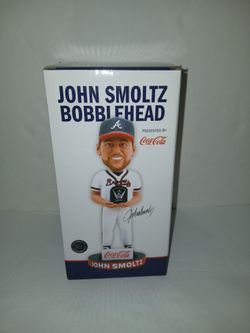 John Smoltz Cy Young Bobblehead Atlanta Braves
