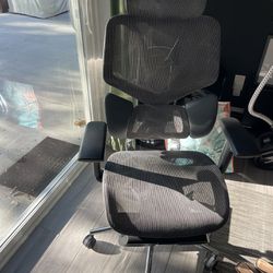 Hbada Ergonomic Mesh Office Chair - Grey/Chrome
