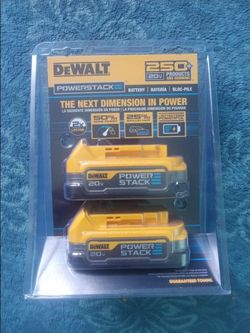 DEWALT

20V MAX POWERSTACK Compact Battery (2 Pack)