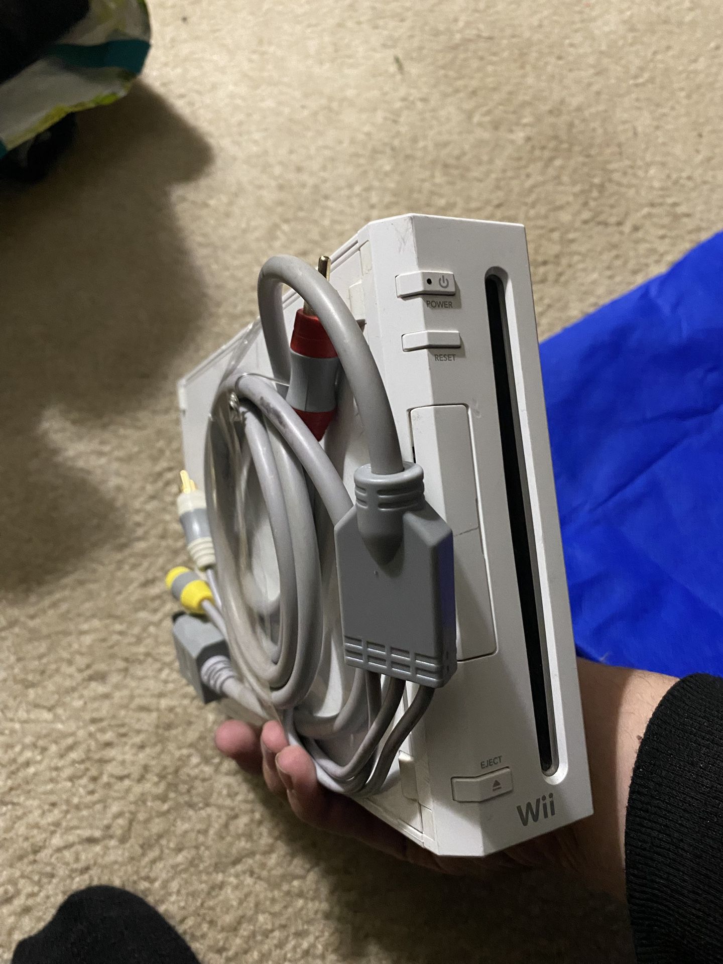 Wii Console With Nunchucks
