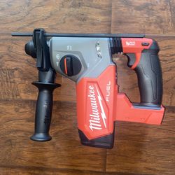 Milwaukee Fuel Brushless SDS-Plus 1 Inch Rotary Hammer (Tool Only) No Battery No Charger 